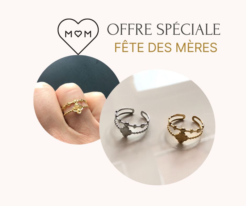 Une bague Lilou OFFERTE à l'occasion de la Fête des Mères !